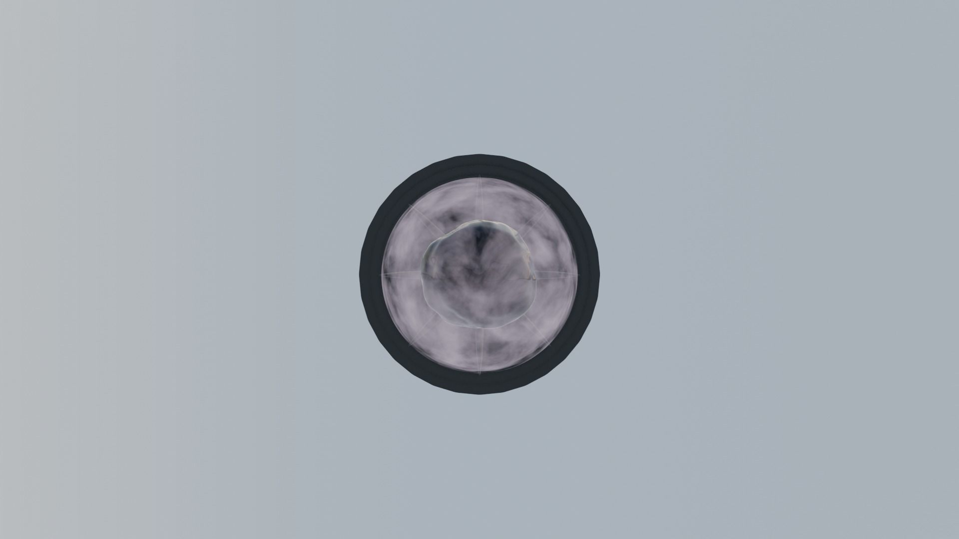 magical orb of mist 3D model_2