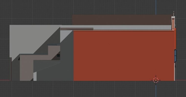 Low Poly City Buildings Low-poly 3D model_23