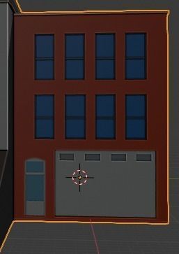 Low Poly City Buildings Low-poly 3D model_8