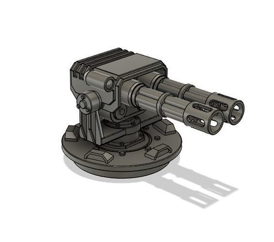 CROWS weapon system 3D print model
