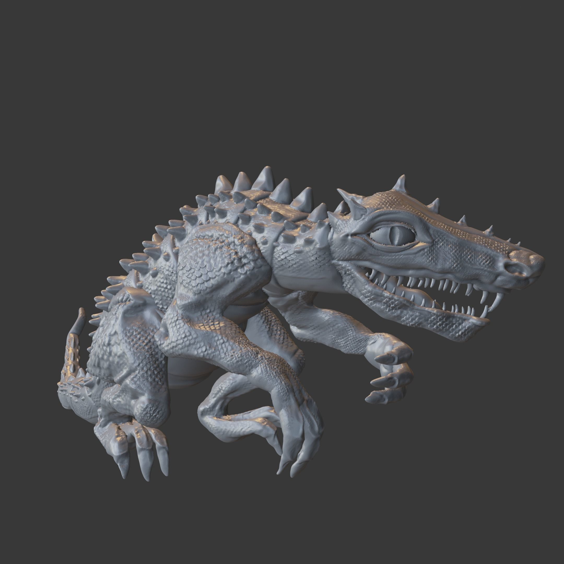 Drake Dragon 3D print model_4