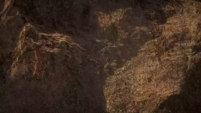 TERRAFORM Cliff 03 3D model