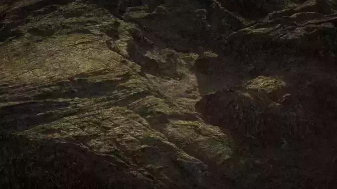 TERRAFORM Cliff 01 3D model