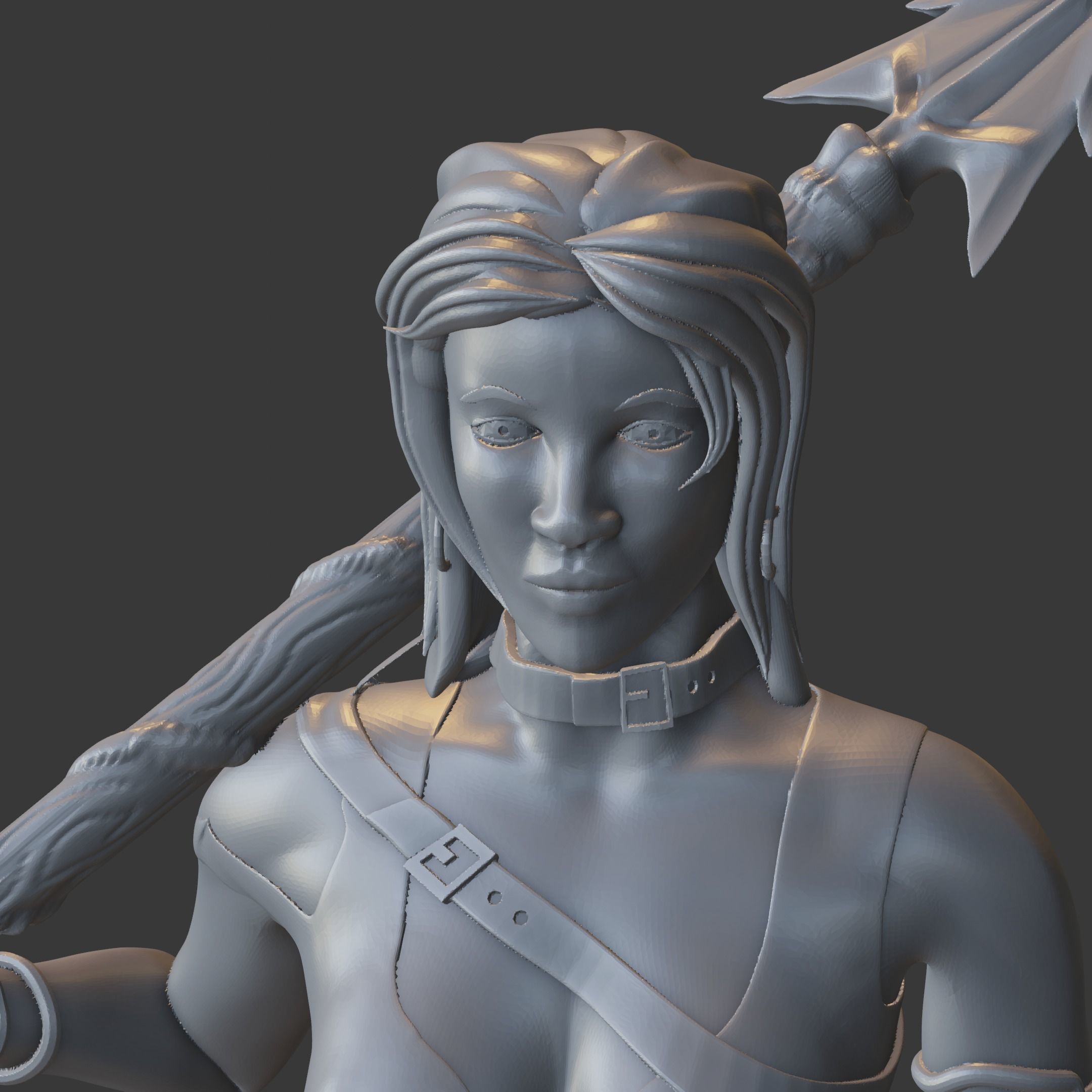 Pirate Queen 3D print model_1