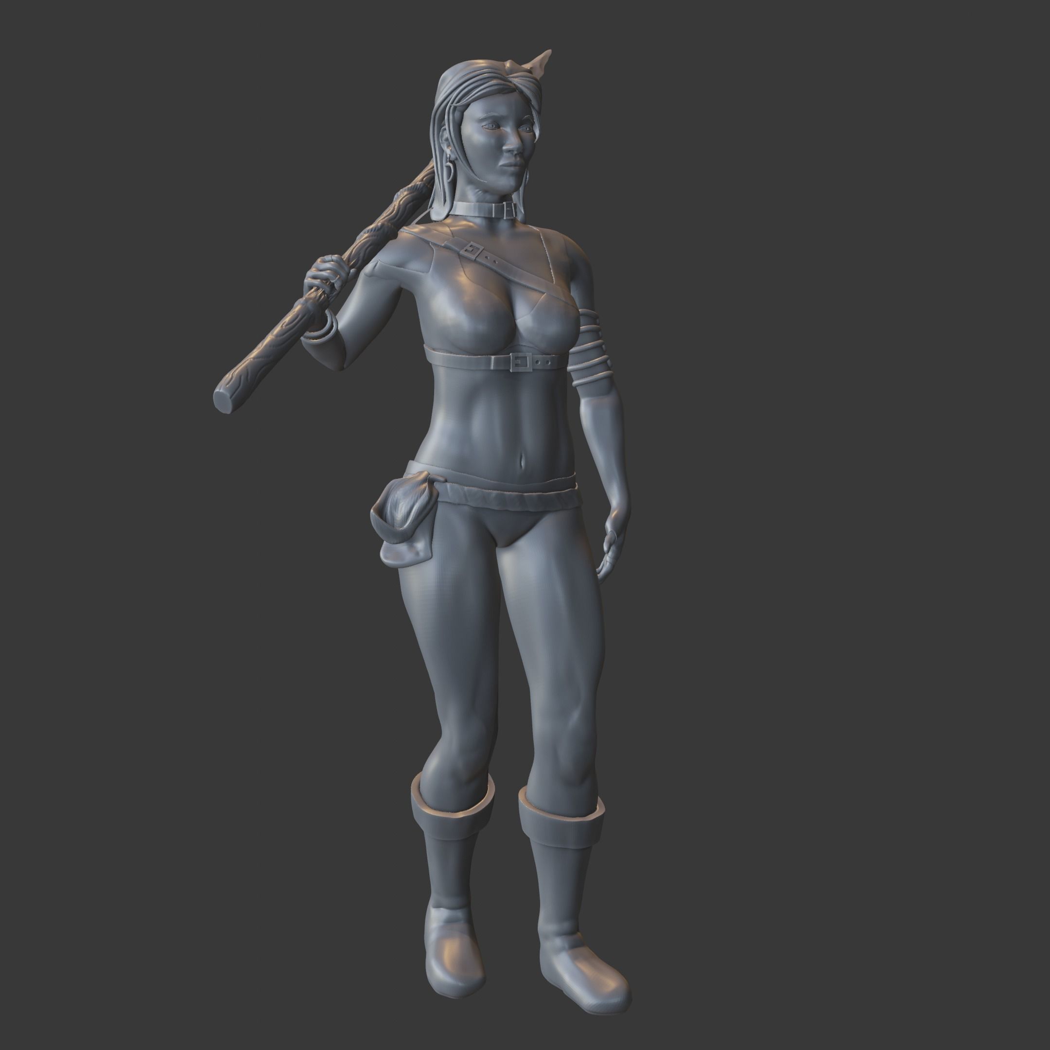 Pirate Queen 3D print model_3
