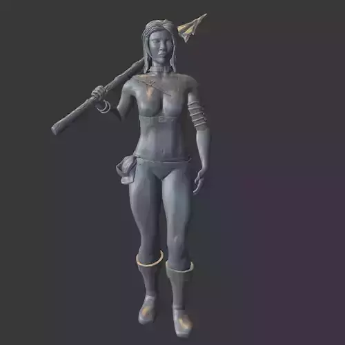 Pirate Queen 3D print model