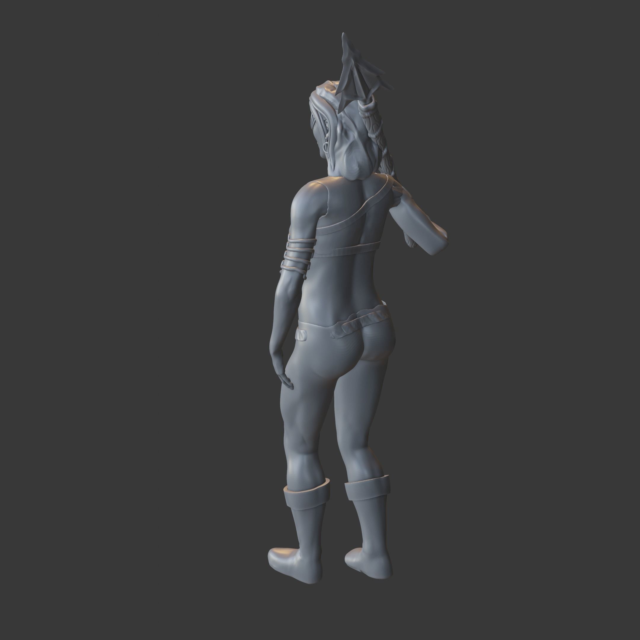 Pirate Queen 3D print model_5