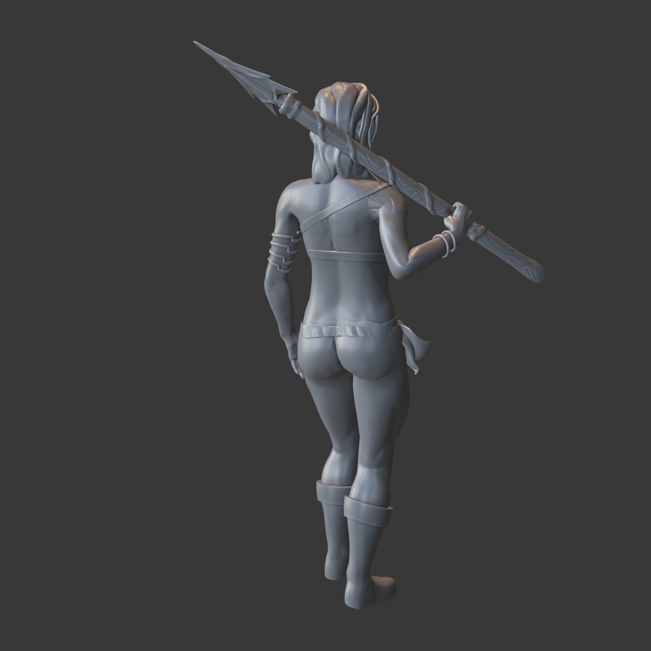 Pirate Queen 3D print model_2