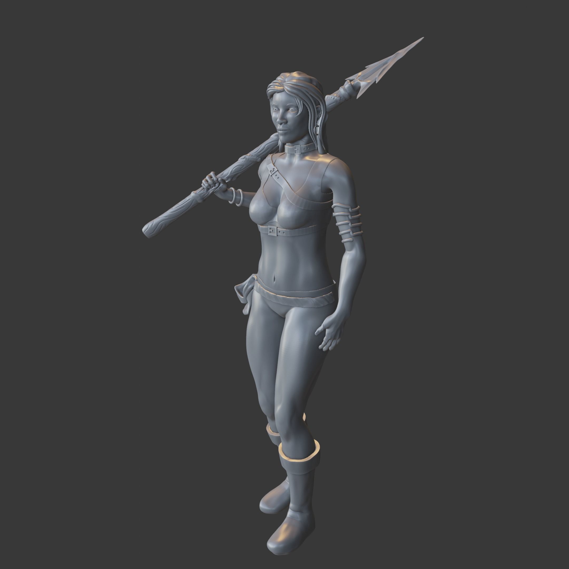 Pirate Queen 3D print model_4