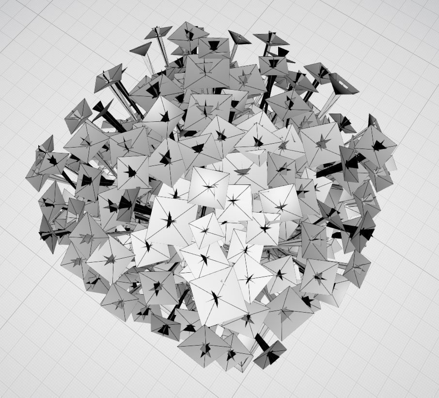 Flower Pot Sunflowers Version 2 Low-poly 3D model_5