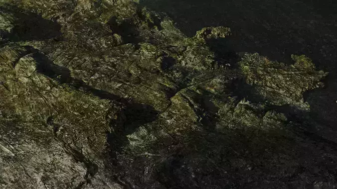 TERRAFORM Coastal 09 Low-poly 3D model