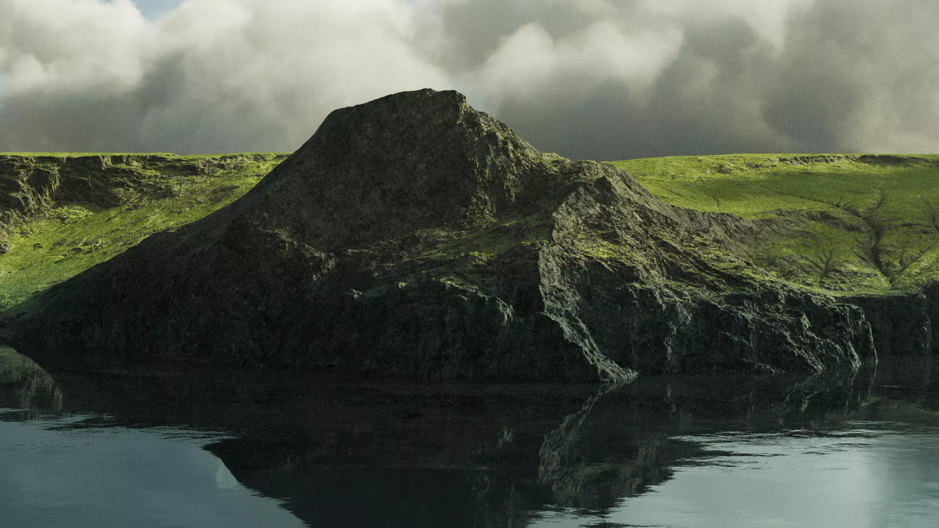 TERRAFORM Coastal 01 Low-poly 3D model