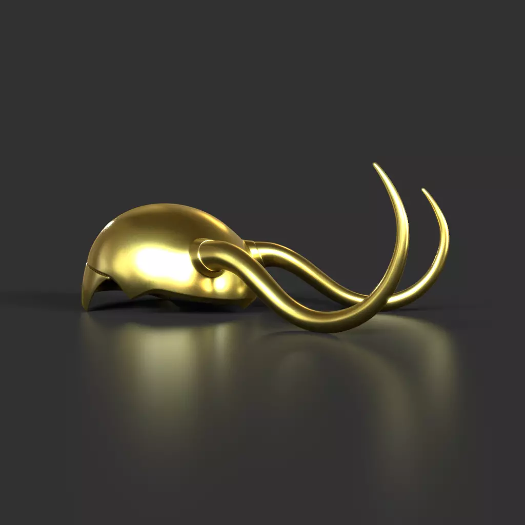 Classic Loki Helmet - Loki Series 2021 3D model