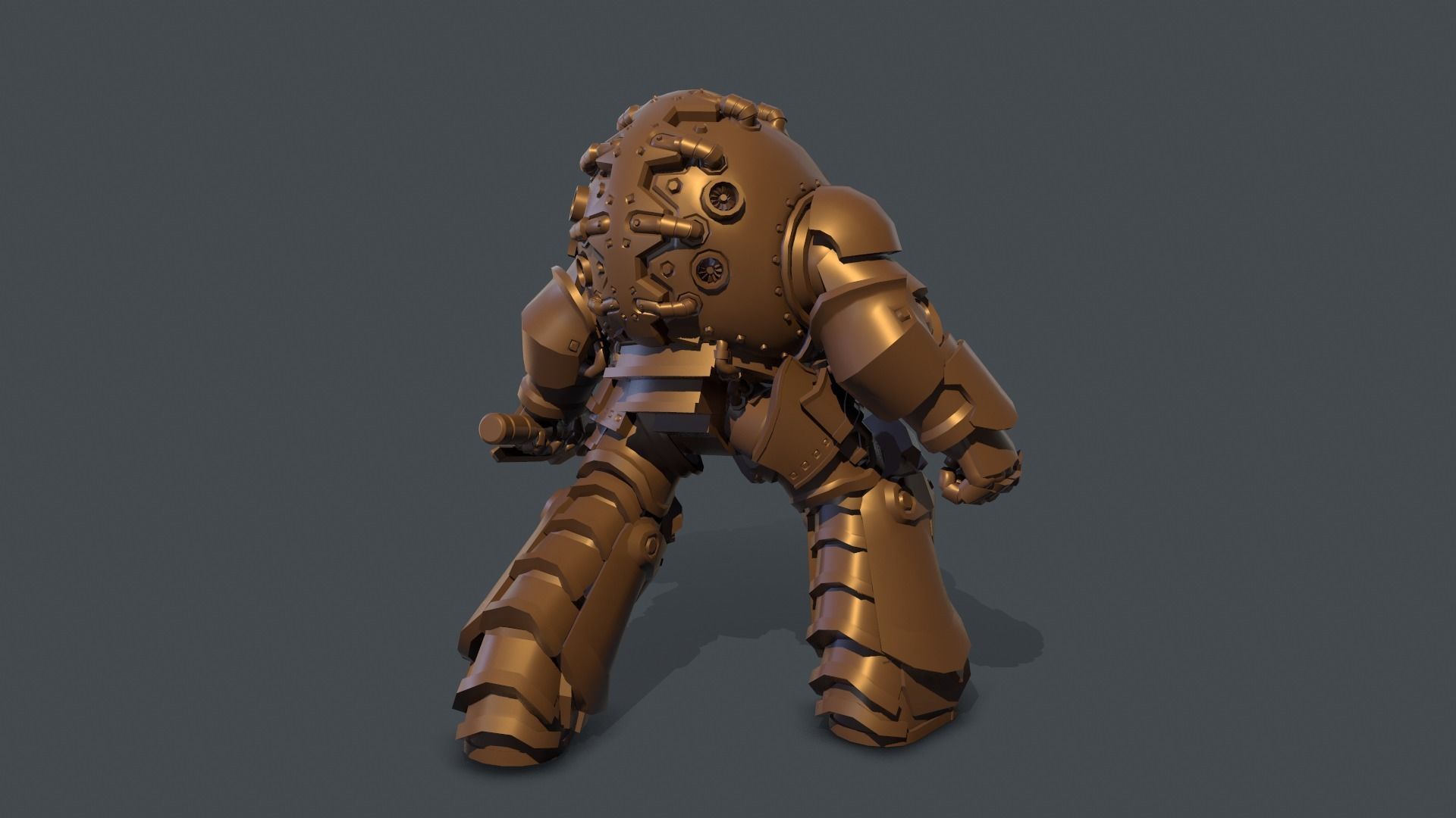 Cronus Pattern Power Armor 3D print model_10