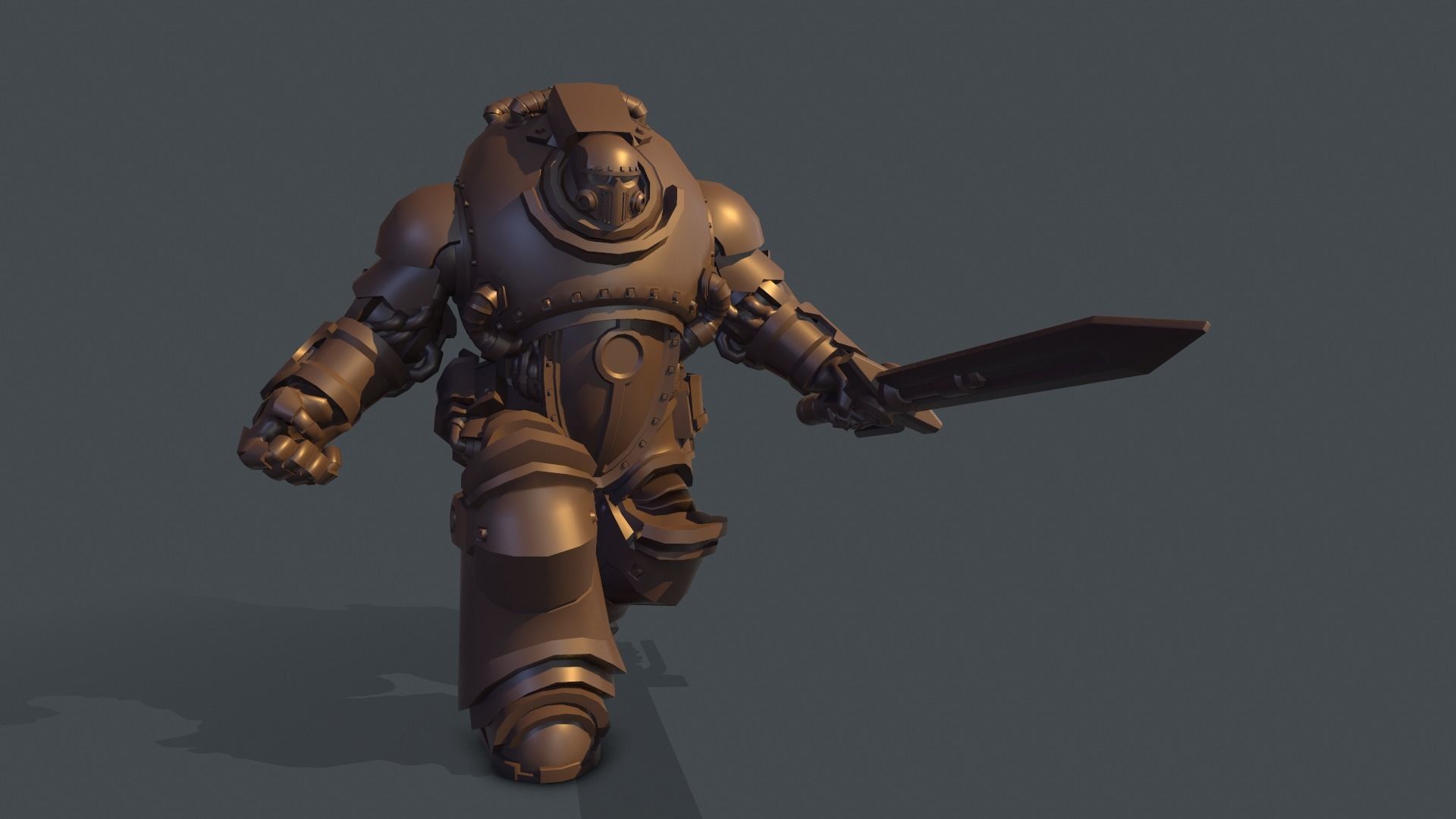 Cronus Pattern Power Armor 3D print model_3