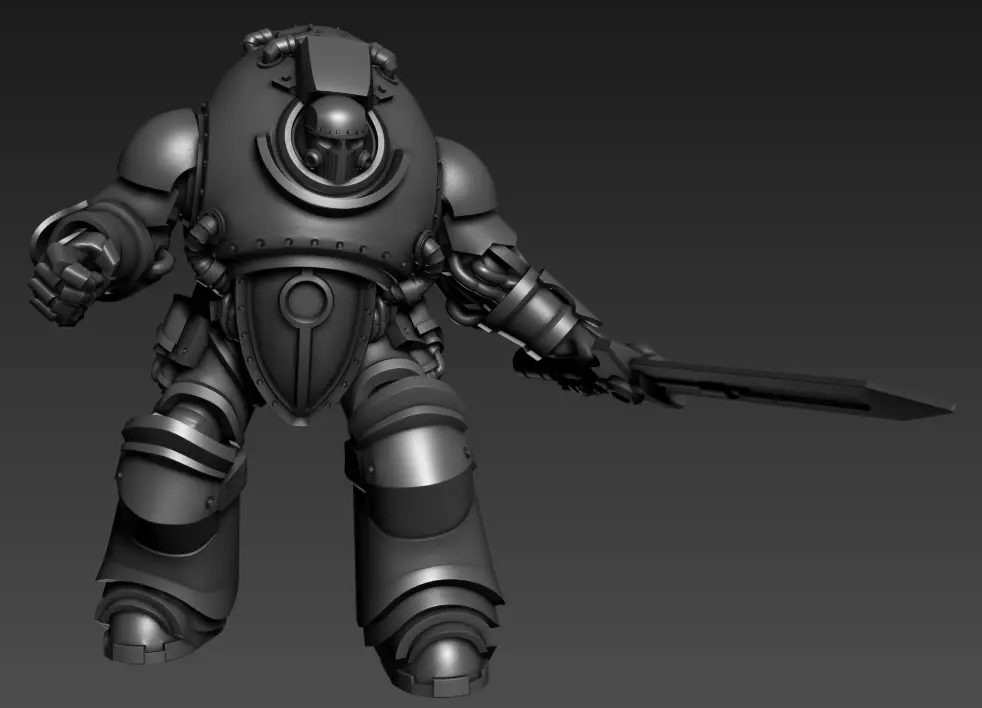 Cronus Pattern Power Armor 3D print model_0