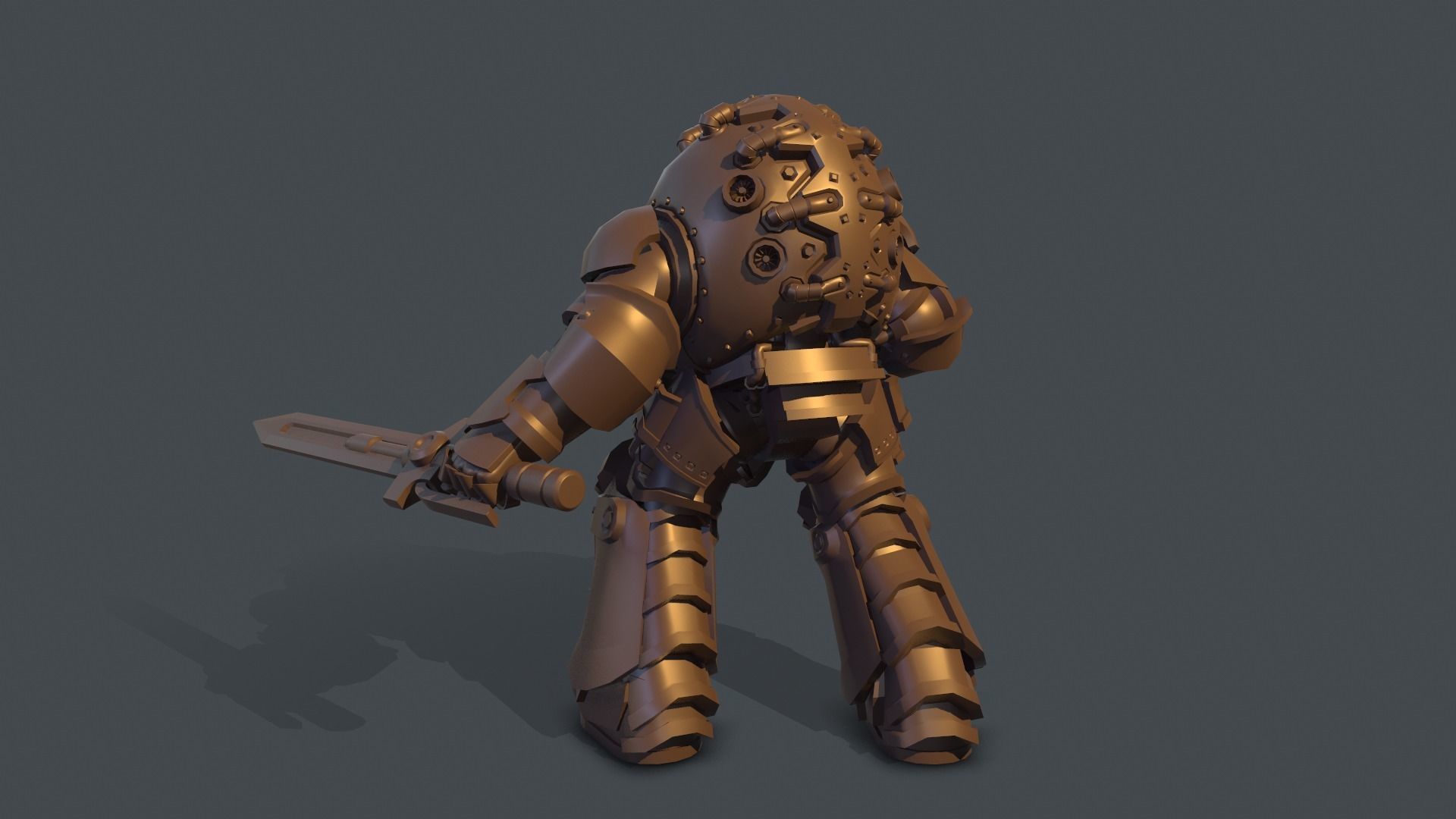 Cronus Pattern Power Armor 3D print model_8