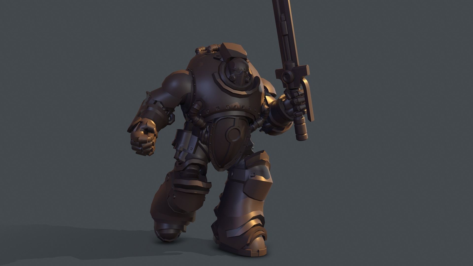 Cronus Pattern Power Armor 3D print model_5