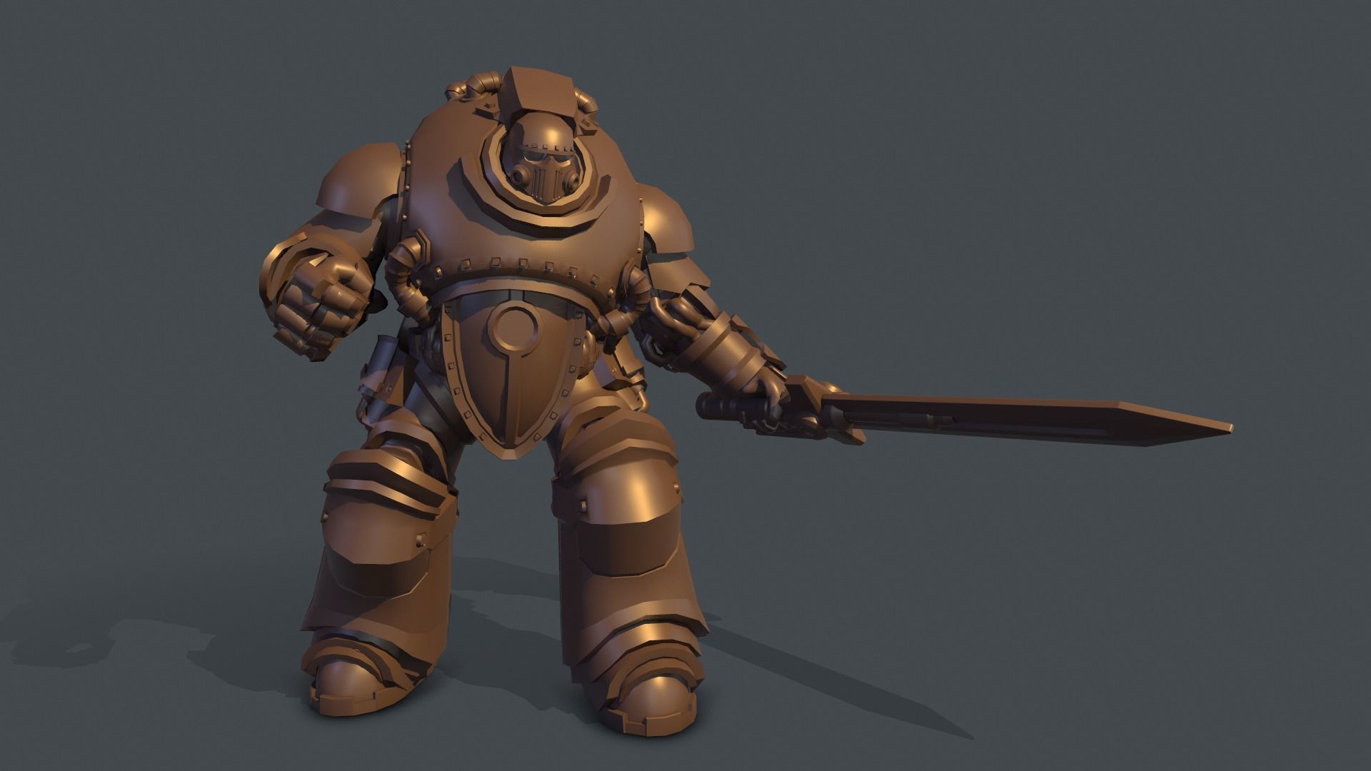 Cronus Pattern Power Armor 3D print model_2