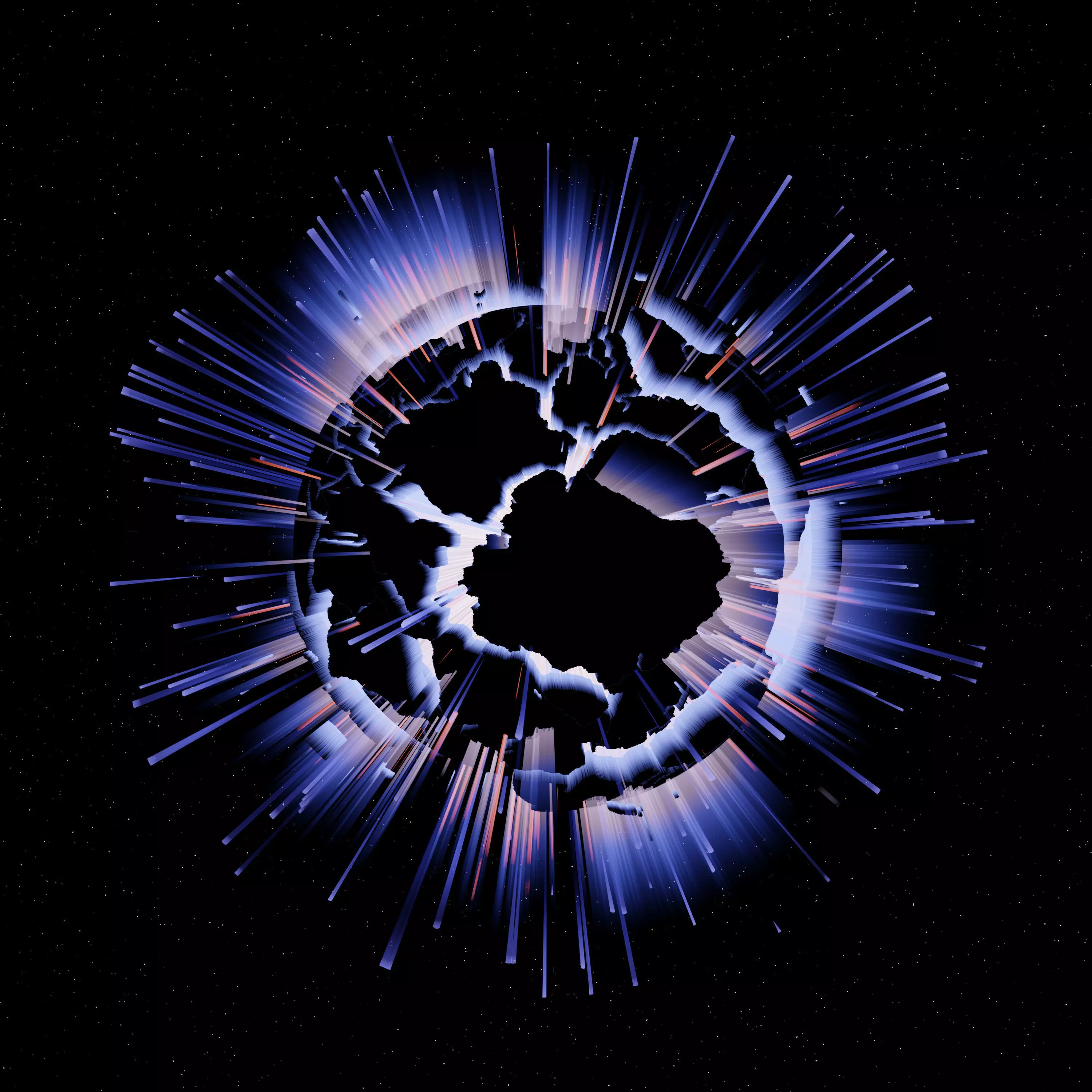 Alien Planet Sci-Fi Fantasy Scenery - Planet Explosion 3D model | CGTrader