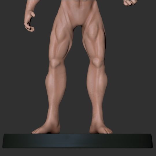 Eren Yeager from Attack on Titan anime 3D print model_7
