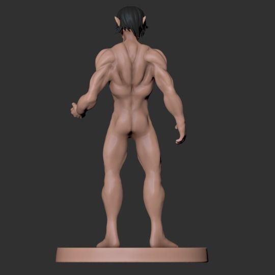 Eren Yeager from Attack on Titan anime 3D print model_17