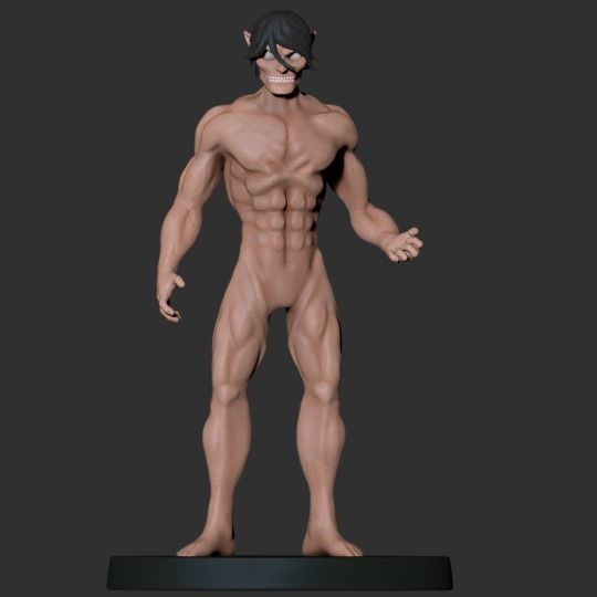 Eren Yeager from Attack on Titan anime 3D print model_4