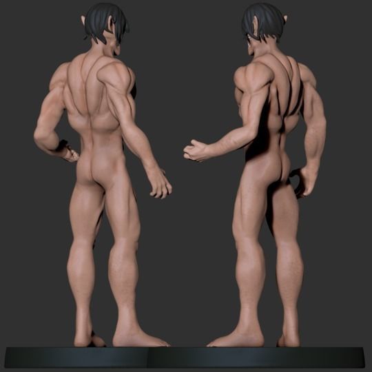 Eren Yeager from Attack on Titan anime 3D print model_6