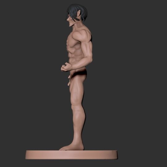Eren Yeager from Attack on Titan anime 3D print model_19