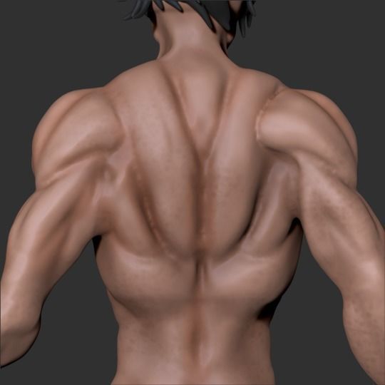 Eren Yeager from Attack on Titan anime 3D print model_8