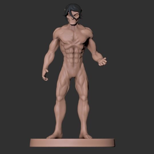 Eren Yeager from Attack on Titan anime 3D print model_20
