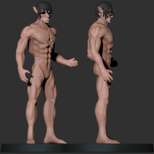 Eren Yeager from Attack on Titan anime 3D print model_5