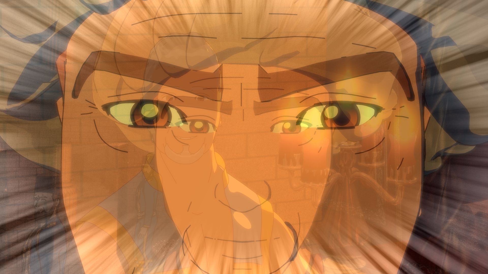 Haman character wearing pants and shirt 3D model_22