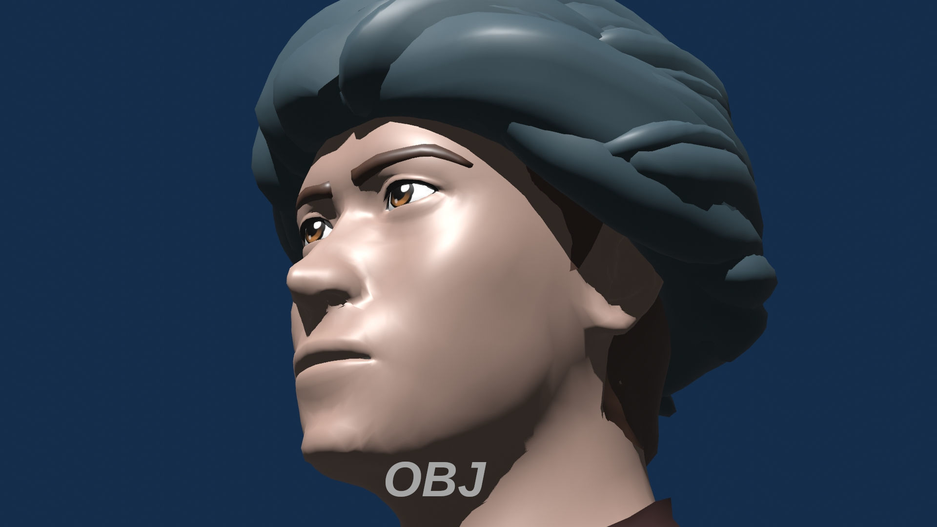 Haman character wearing pants and shirt 3D model_17