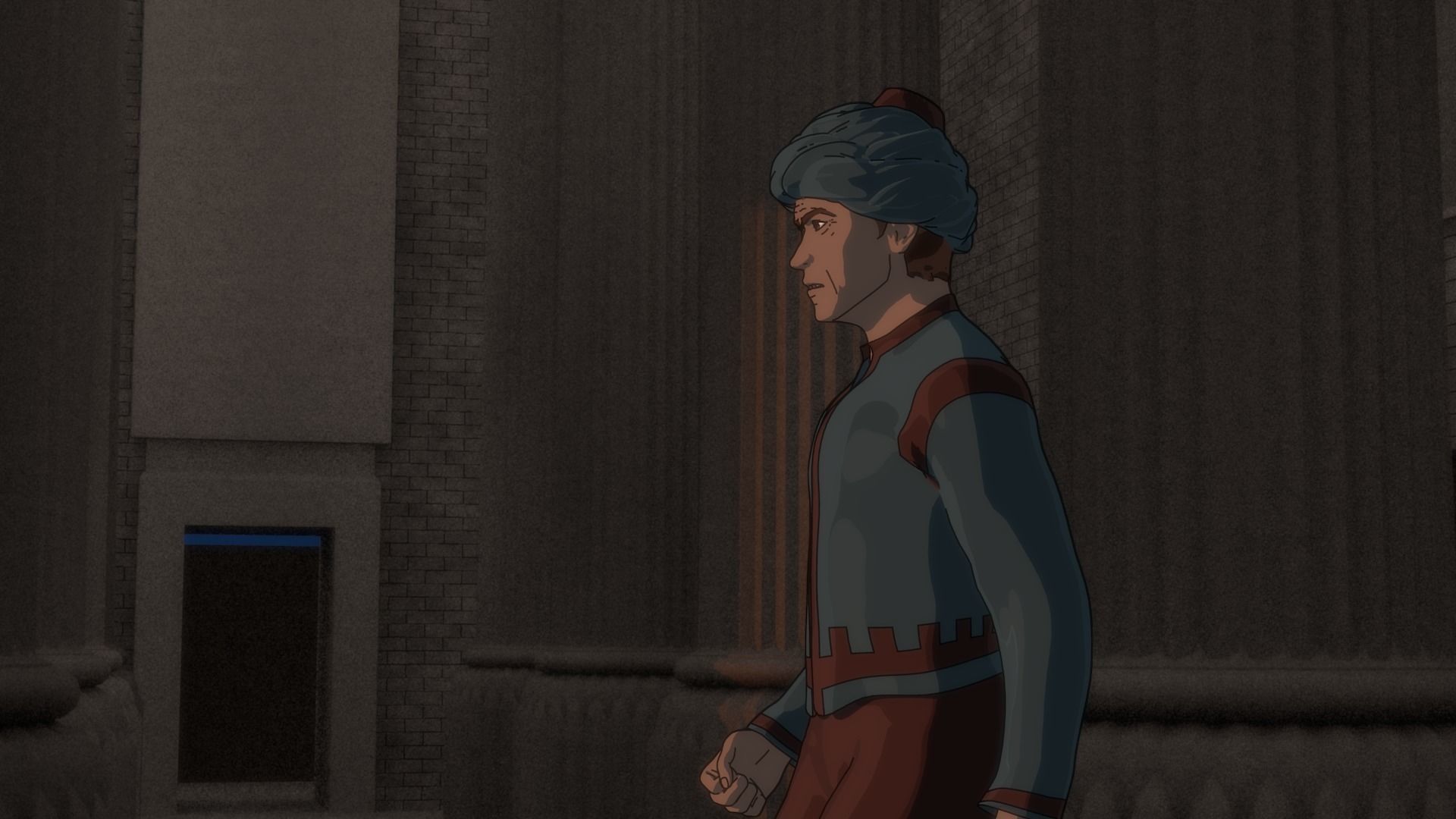 Haman character wearing pants and shirt 3D model_25