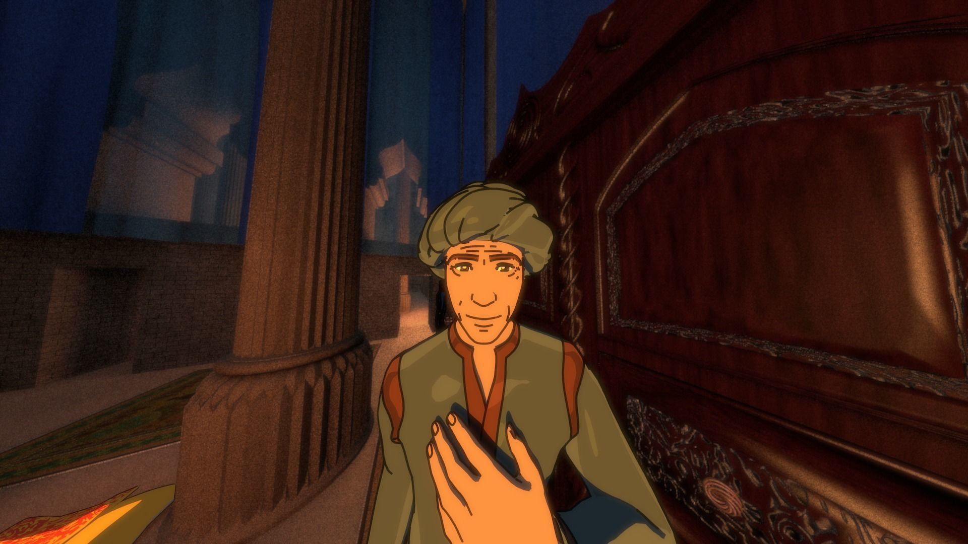 Haman character wearing pants and shirt 3D model_24