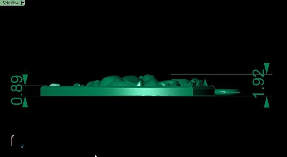 Horse pendant 3D print model_11