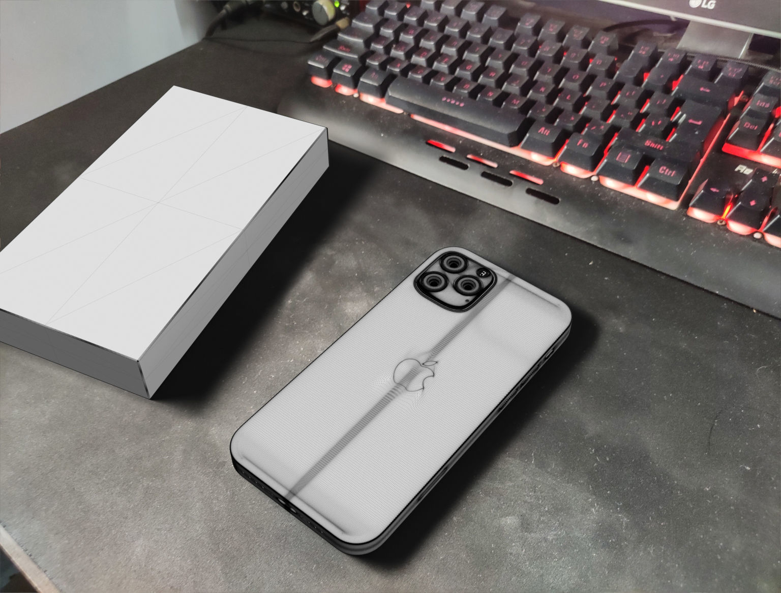 Apple Iphone 12 pro 3D Model 3D model_9