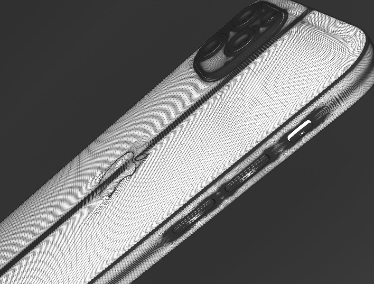 Apple Iphone 12 pro 3D Model 3D model_3