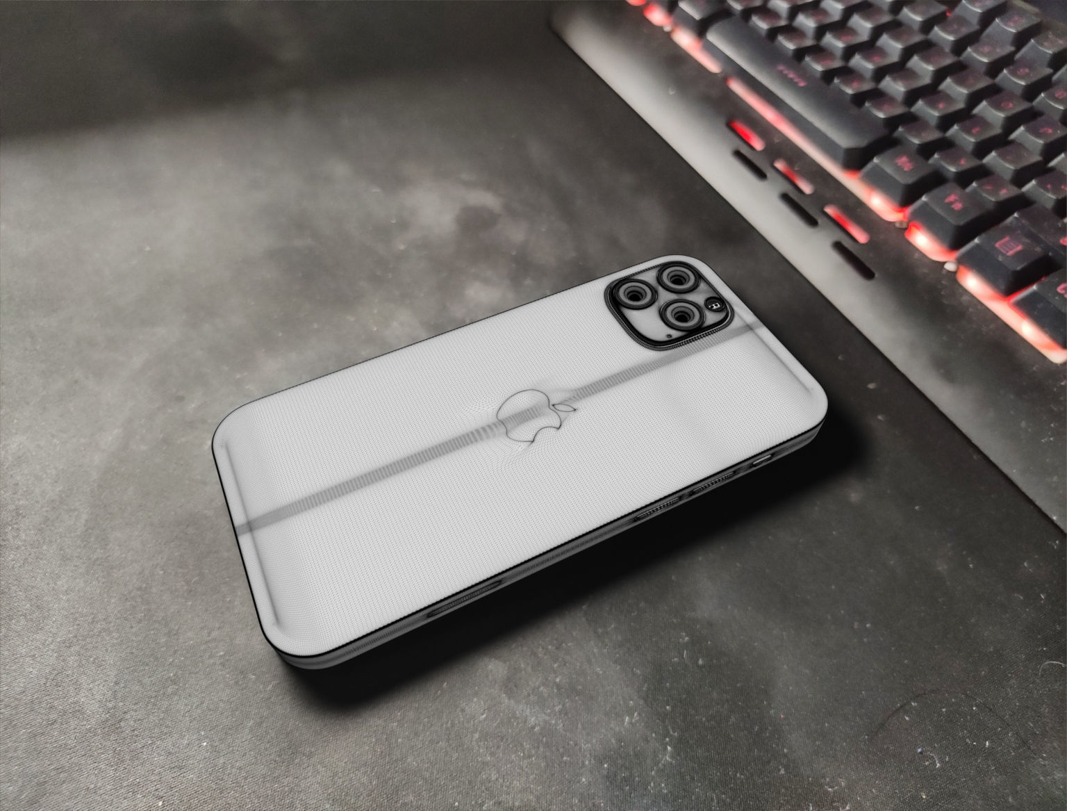 Apple Iphone 12 pro 3D Model 3D model_7