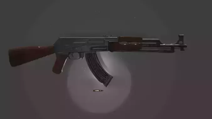 AK realastic 3d model
