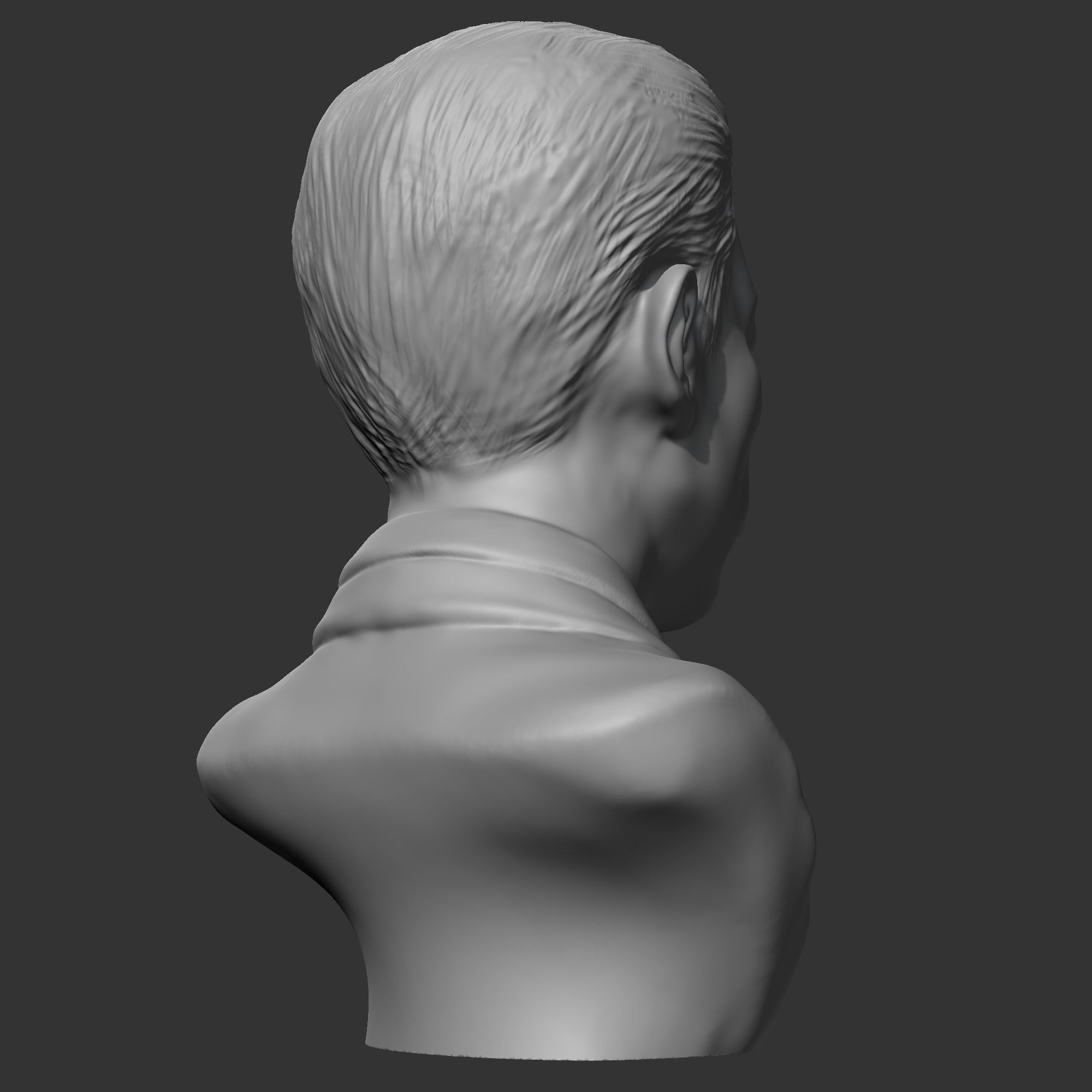 An Jung-geun 3D print model bust of asian man 3D print model_6