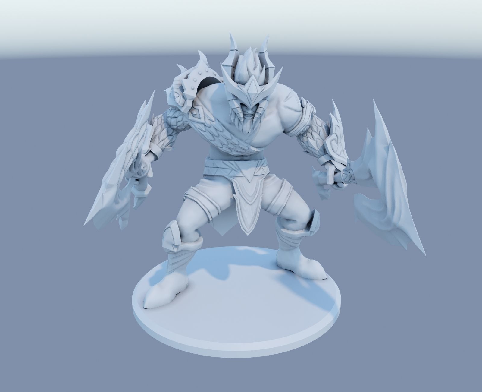 olaf dragon slayer 3D Print Model from League of Legends 3D print model_4