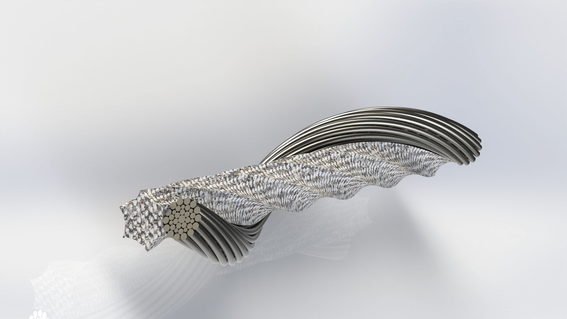 Steel rope sample GOST 7668 3D model_5