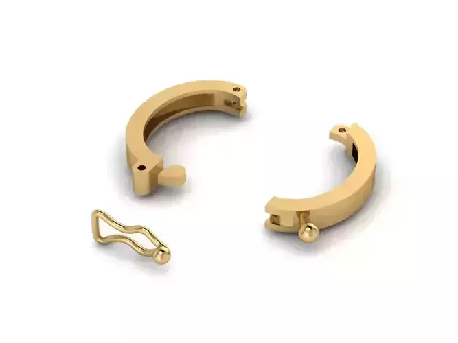 lock 01 3D print model