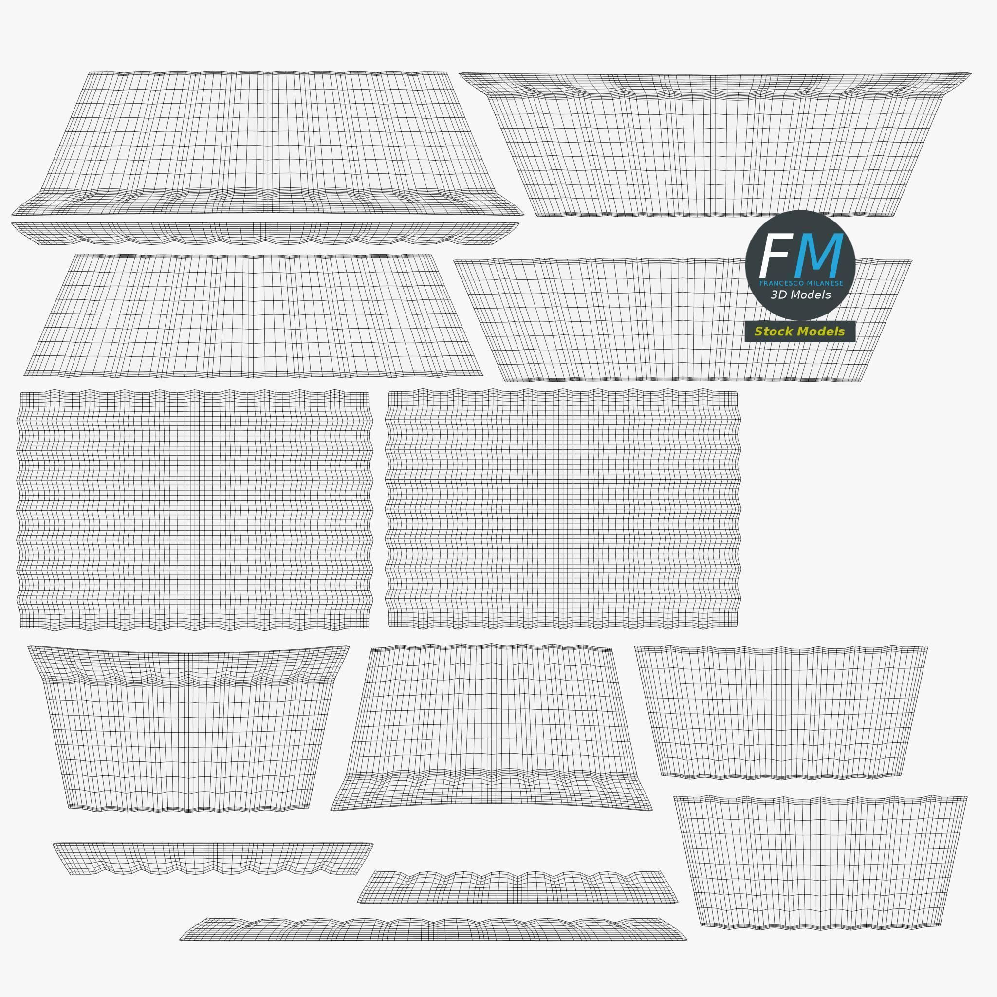 Masonry mixing tub 3D model_11
