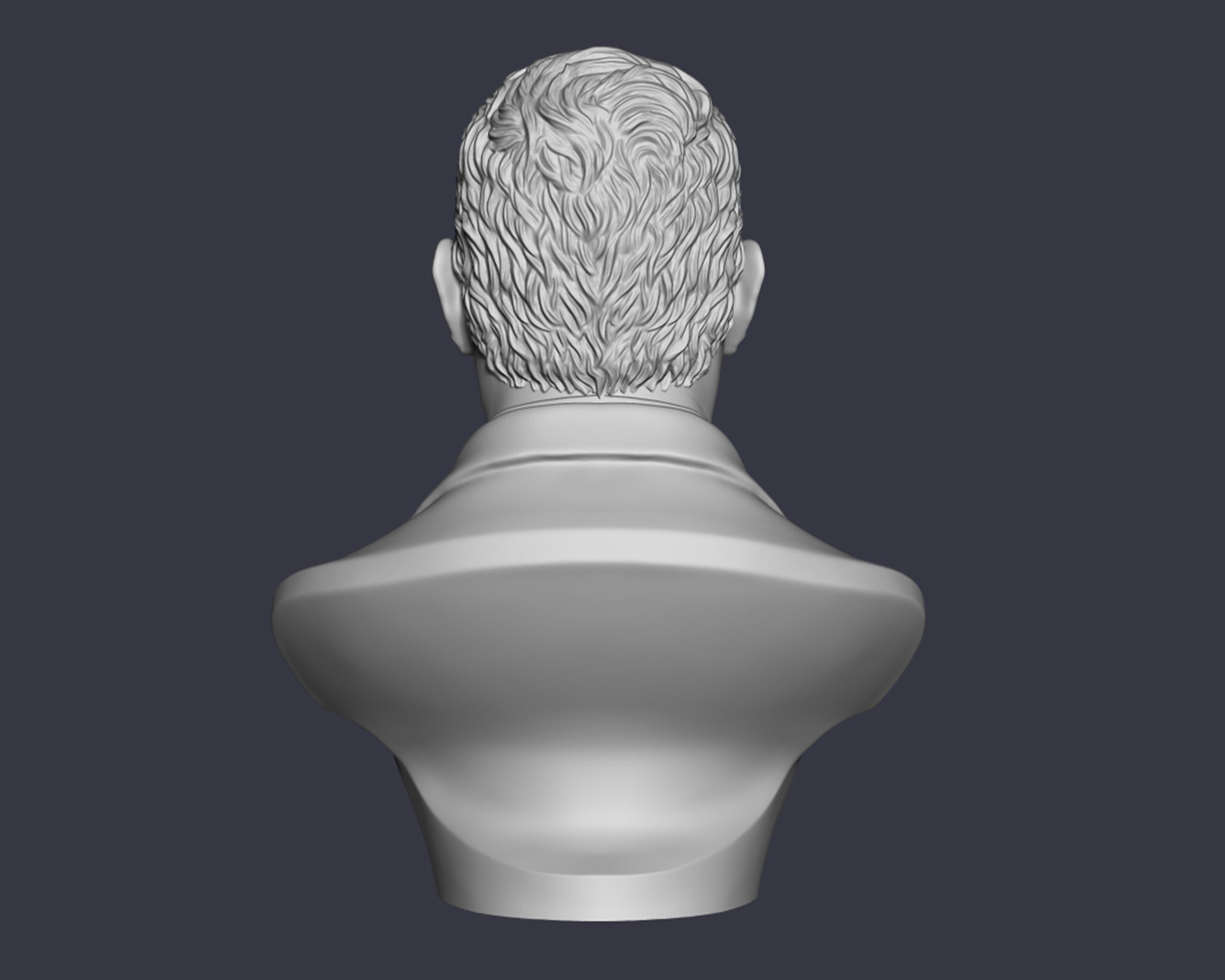 Tom Hanks bust sculpture 3D print model_14