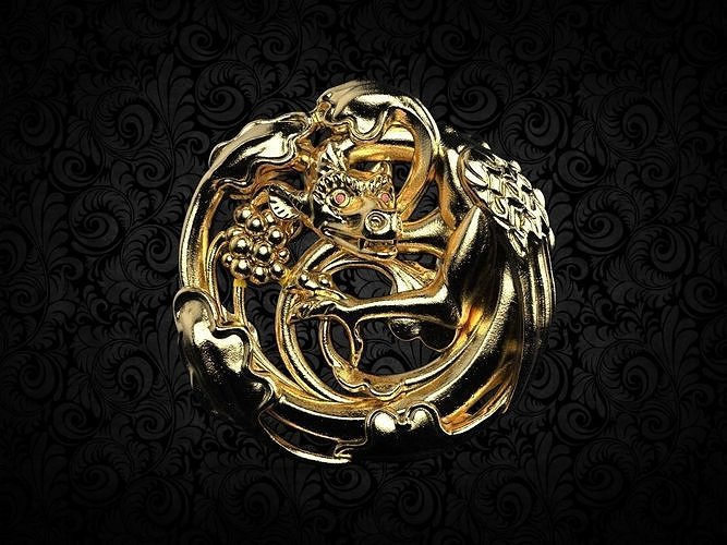 Dragon Pendant  3D print model