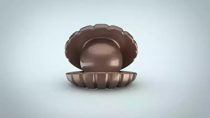 Shell candle for 3d print and silicone mold