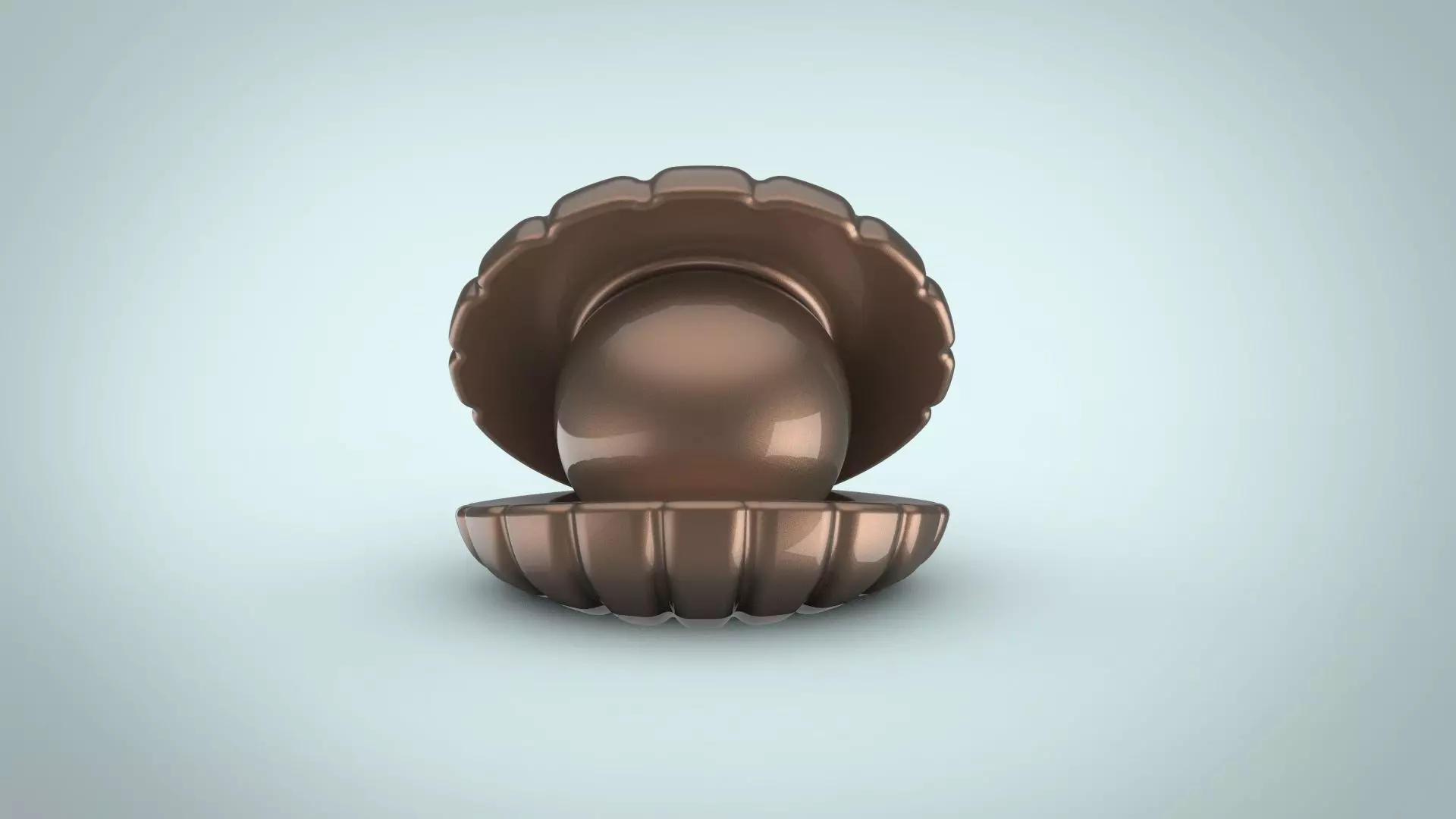 Shell candle for 3d print and silicone mold 3D print model_0